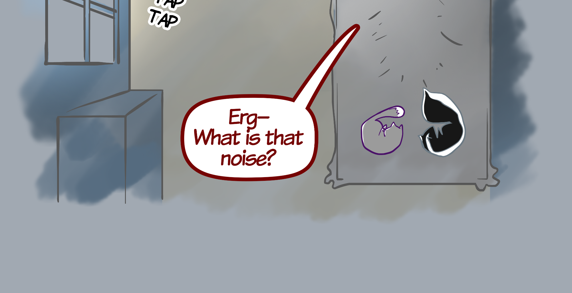 Rainy Days - Episode 26, Page 1: StormyDay #5 - "Hoot goes there