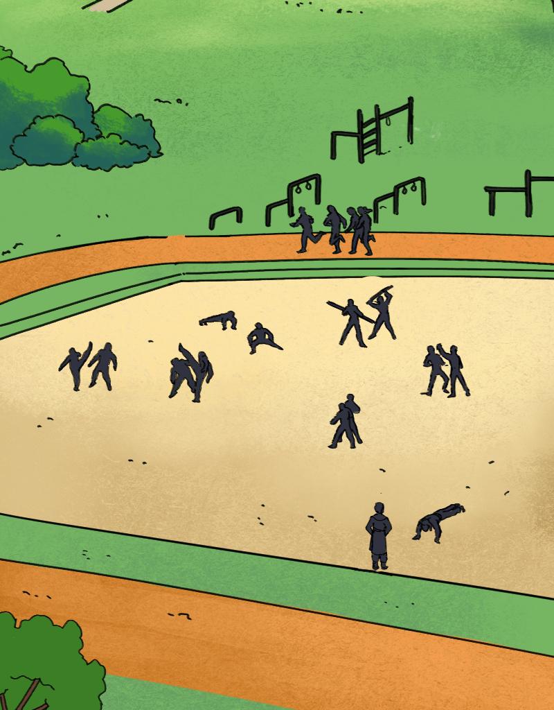 Night Drop - Episode 6, Page 1: Ep 006 Two Warriors