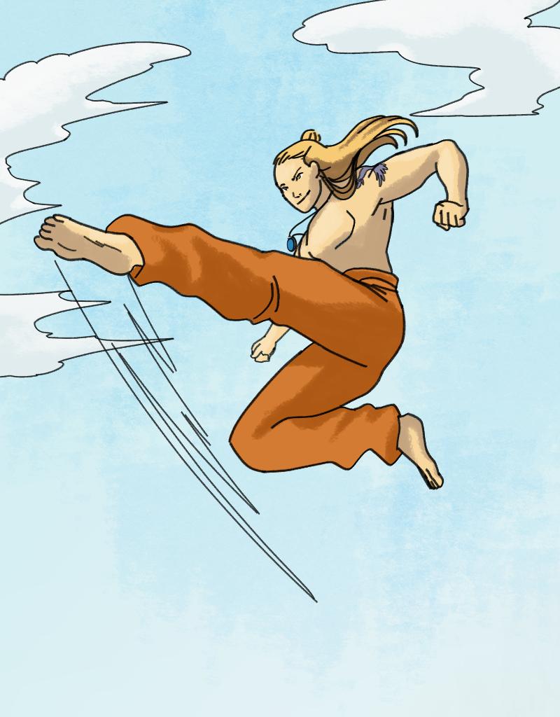 Night Drop - Episode 6, Page 1: Ep 006 Two Warriors