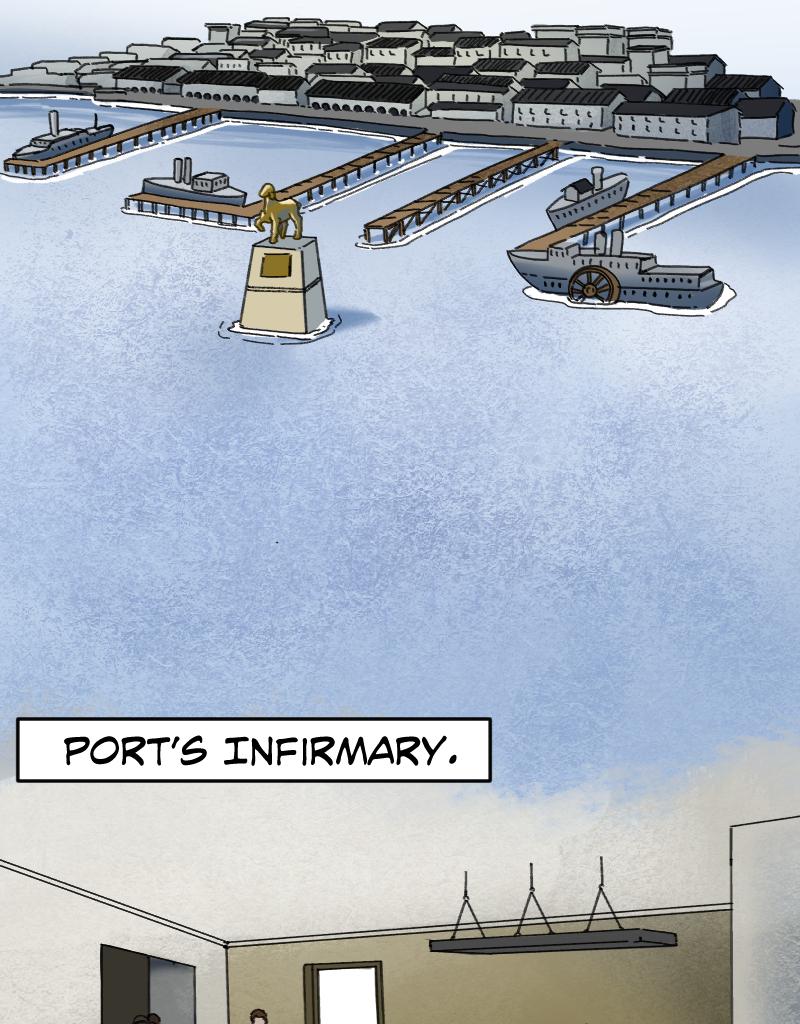 Night Drop - Episode 7, Page 1: Ep 007 Wounded Sailor