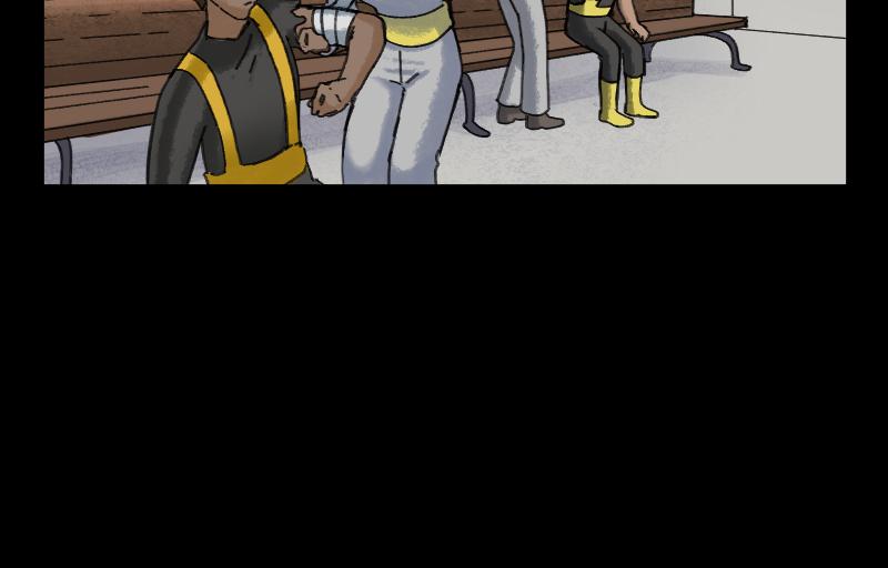 Night Drop - Episode 7, Page 1: Ep 007 Wounded Sailor