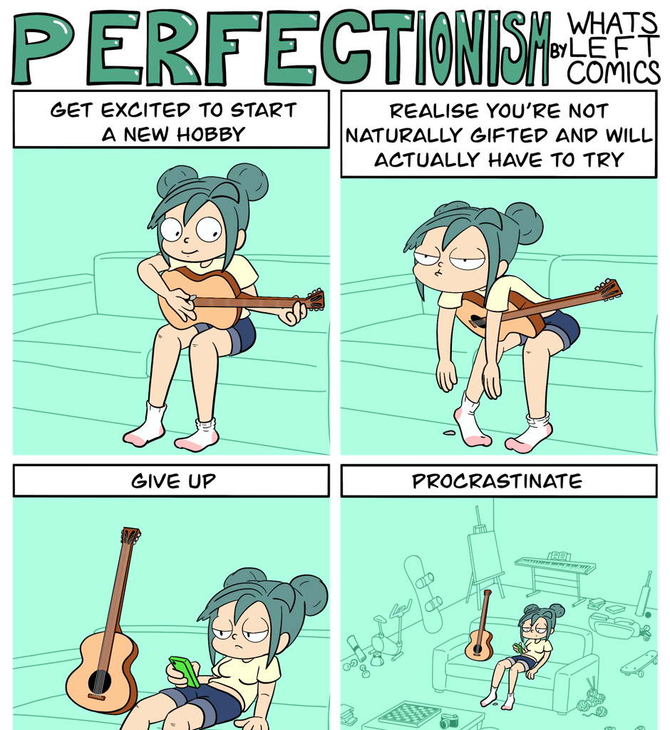 Whats Left Comics - Episode 2, Page 1: Perfectionism 
