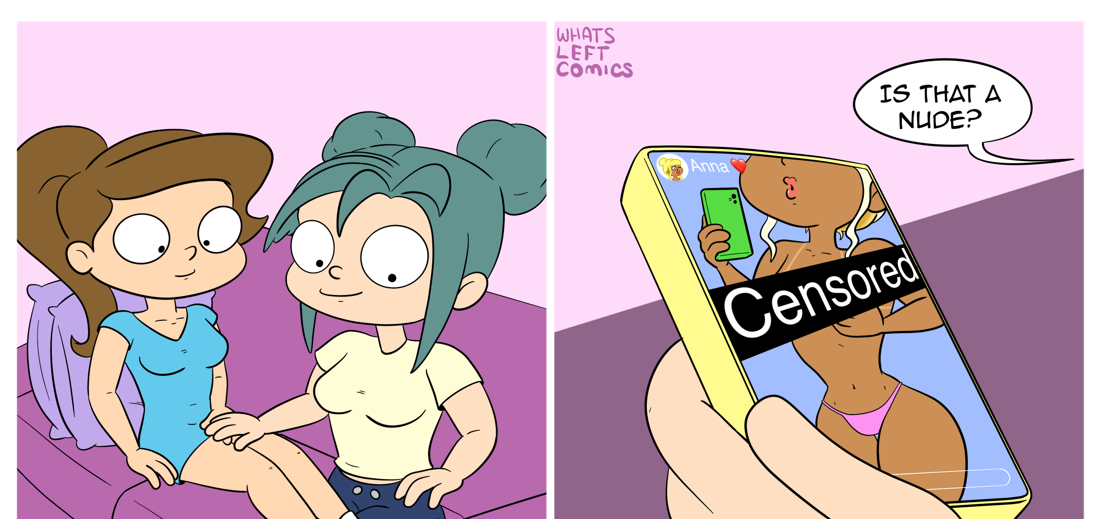 Whats Left Comics - Episode 8, Page 1: Good point