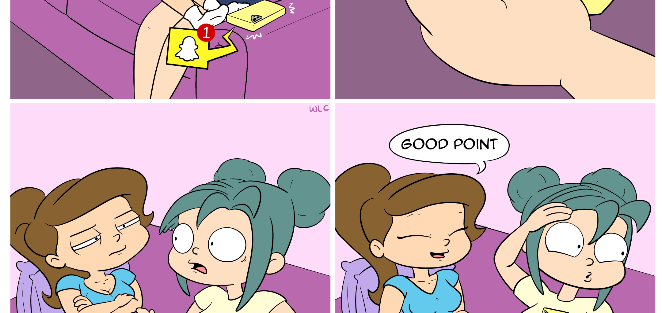 Whats Left Comics - Episode 8, Page 1: Good point