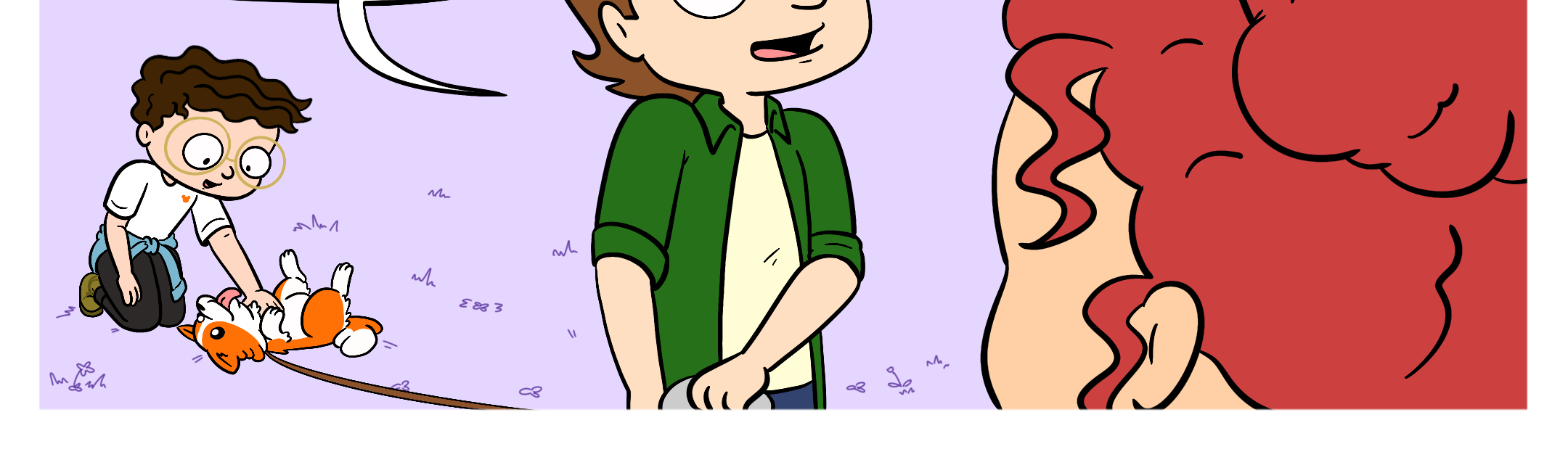 Whats Left Comics - Episode 9, Page 3: Can I pet your dog?