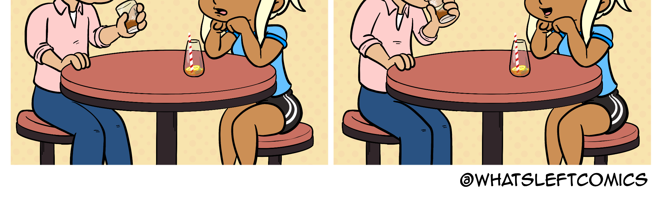 Whats Left Comics - Episode 30, Page 1: Not like other girls