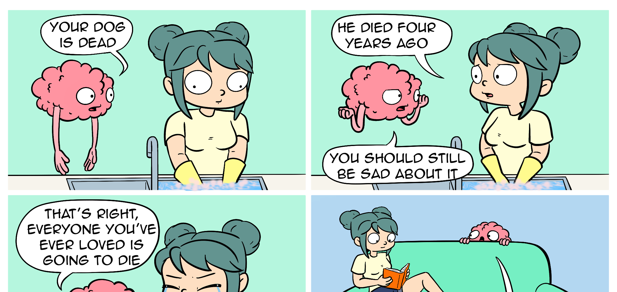 Whats Left Comics - Episode 35, Page 1: Cool Brain Trick