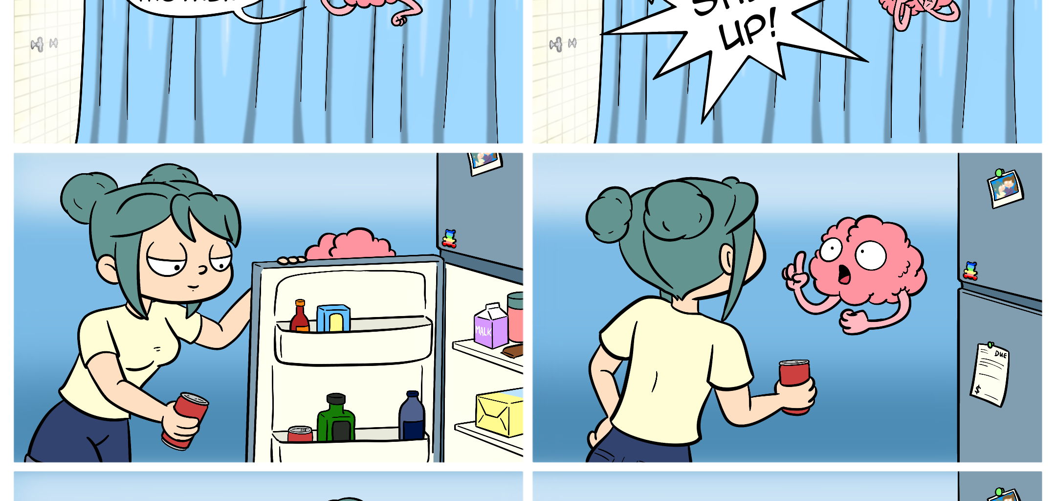 Whats Left Comics - Episode 35, Page 2: Cool Brain Trick