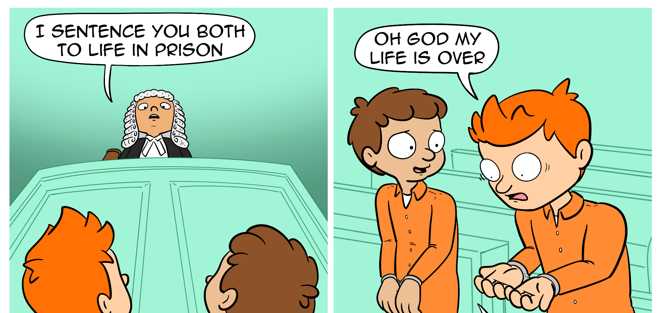 Whats Left Comics - Episode 36, Page 1: Life sentence 