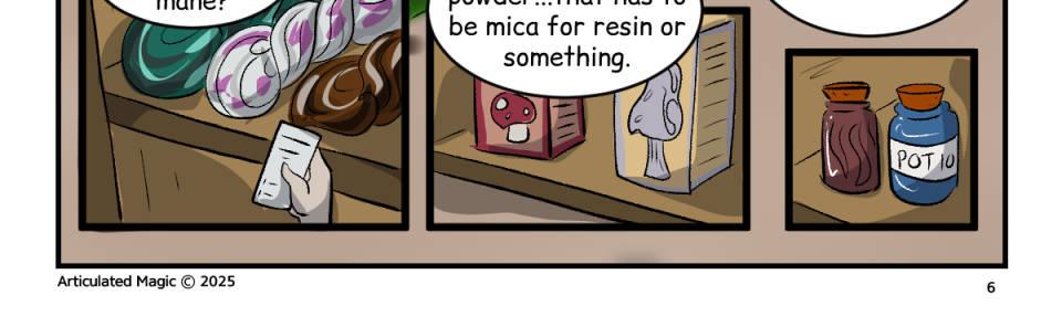 Articulated Magic  - Episode 7, Page 1: Chapter 1, Page 6