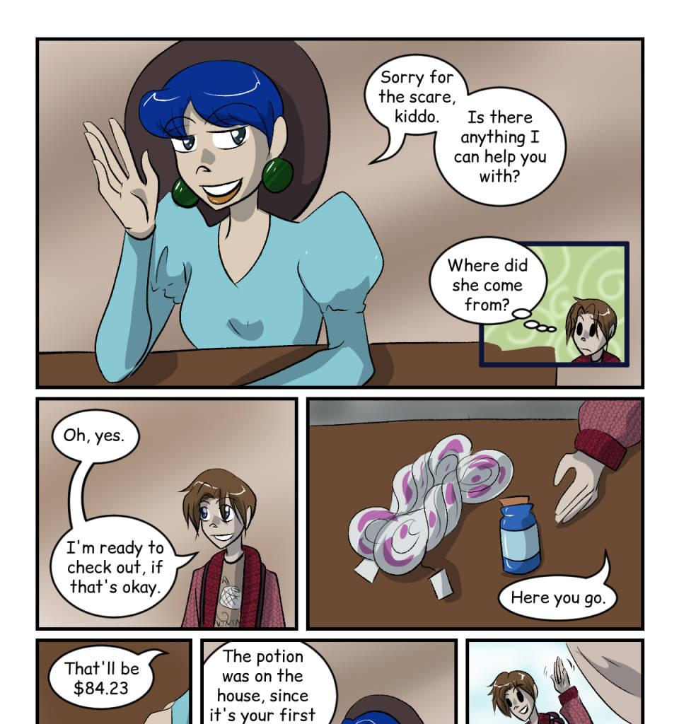 Articulated Magic  - Episode 9, Page 1: Chapter 1, Page 8