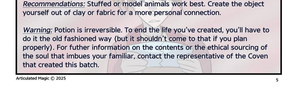 Articulated Magic  - Episode 22, Page 1: Chapter 2, Page 5