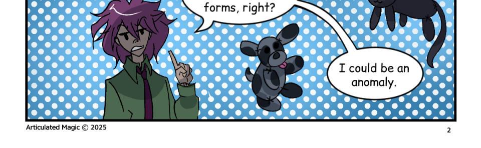 Articulated Magic  - Episode 32, Page 1: Chapter 3, Page 2