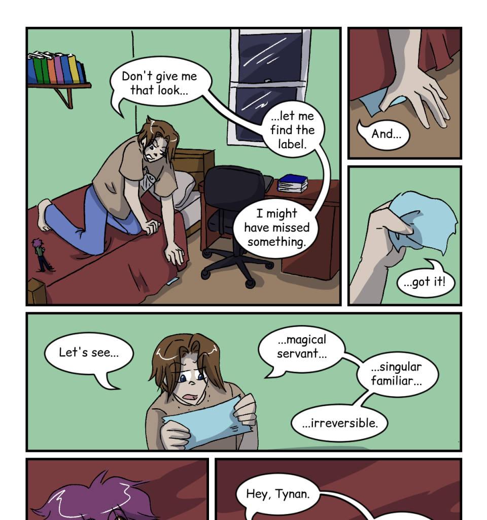 Articulated Magic  - Episode 34, Page 1: Chapter 3, Page 4