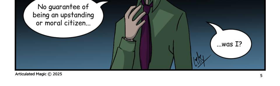 Articulated Magic  - Episode 35, Page 1: Chapter 3, Page 5