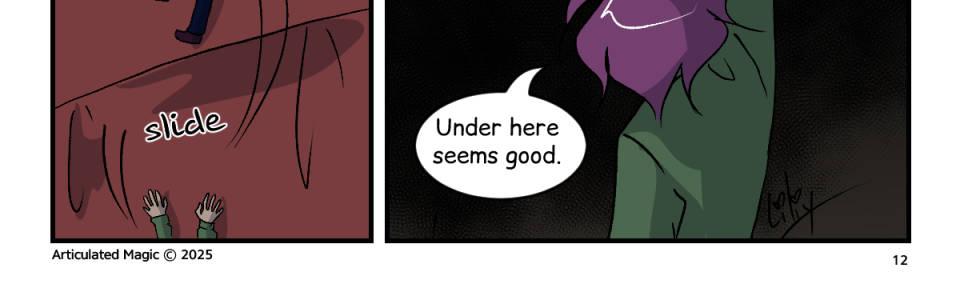 Articulated Magic  - Episode 42, Page 1: Chapter 3, Page 12