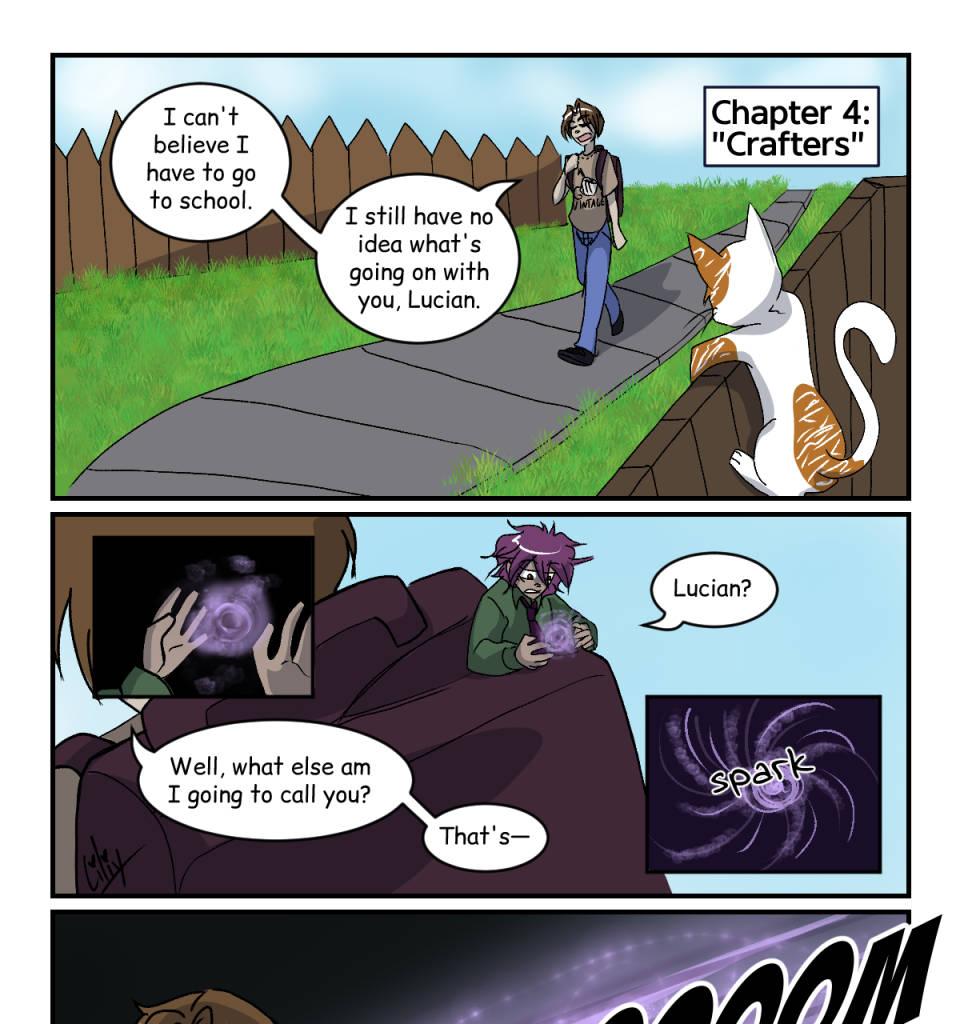 Articulated Magic  - Episode 44, Page 1: Chapter 4, Page 1
