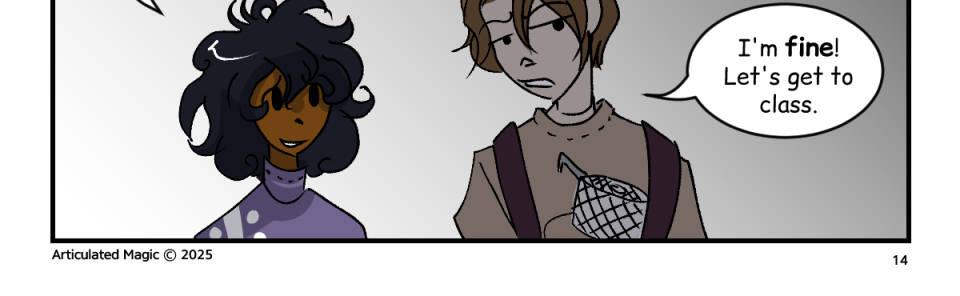 Articulated Magic  - Episode 57, Page 1: Chapter 4, Page 14