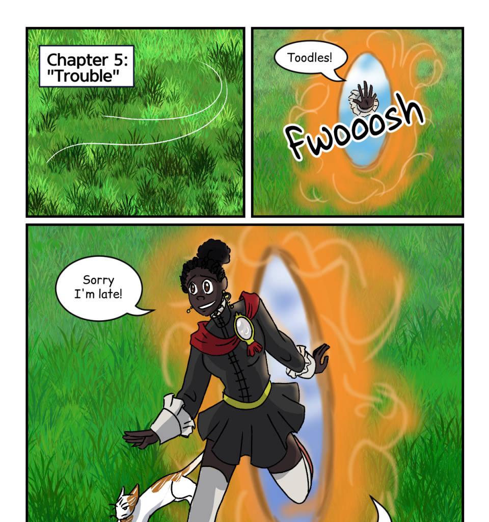 Articulated Magic  - Episode 60, Page 1: Chapter 5, Page 1