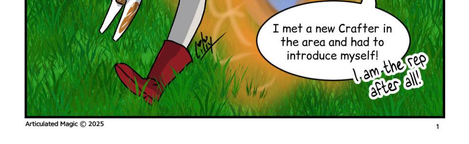 Articulated Magic  - Episode 60, Page 1: Chapter 5, Page 1