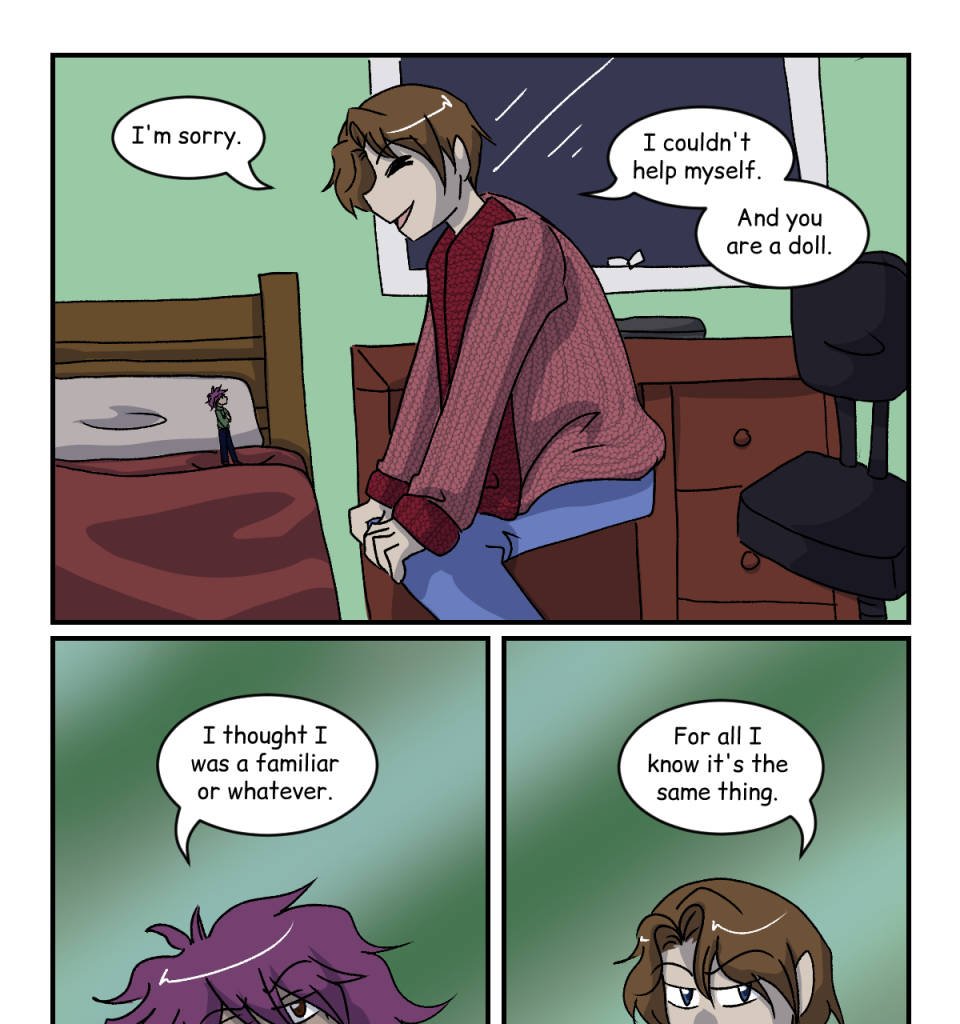 Articulated Magic  - Episode 75, Page 1: Chapter 6, Page 4