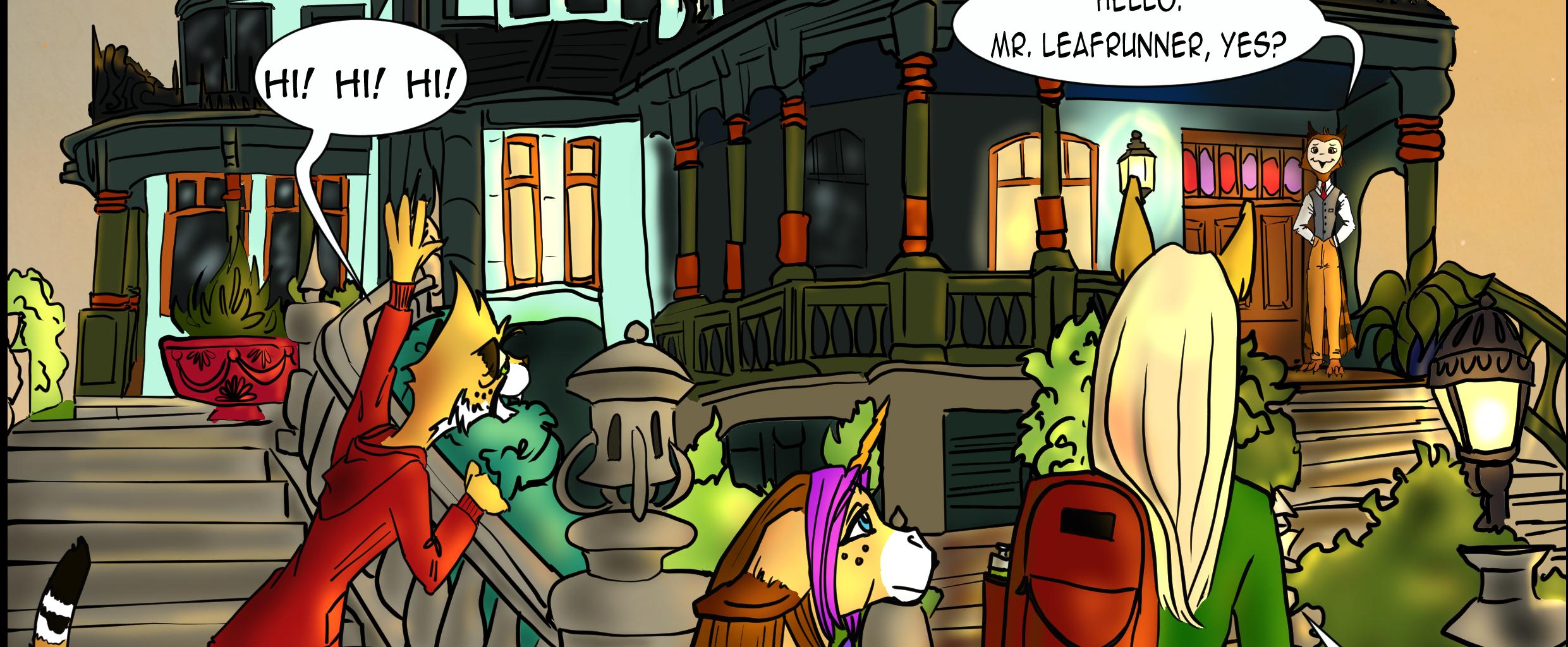 Ridge Runner - Episode 2, Page 1: Enter Mr. Hudson