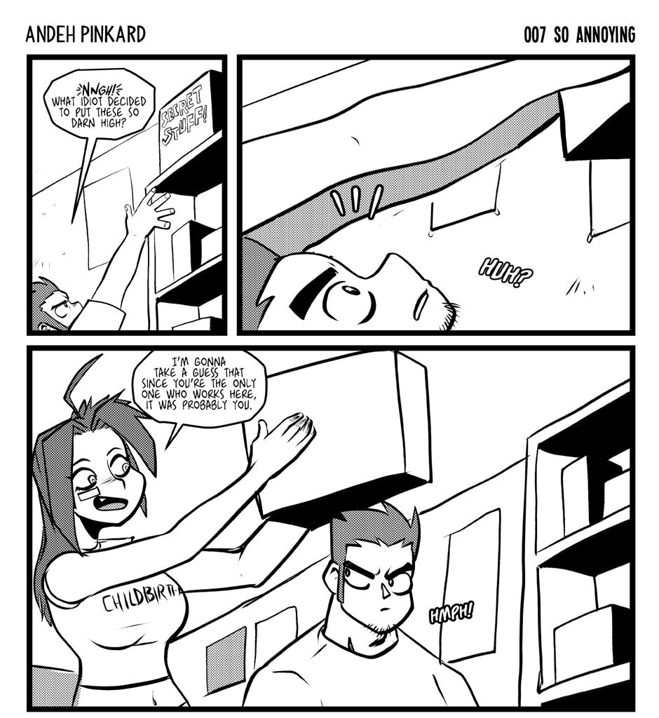 Shonen Punx! - Episode 7, Page 1: 007-So-Annoying