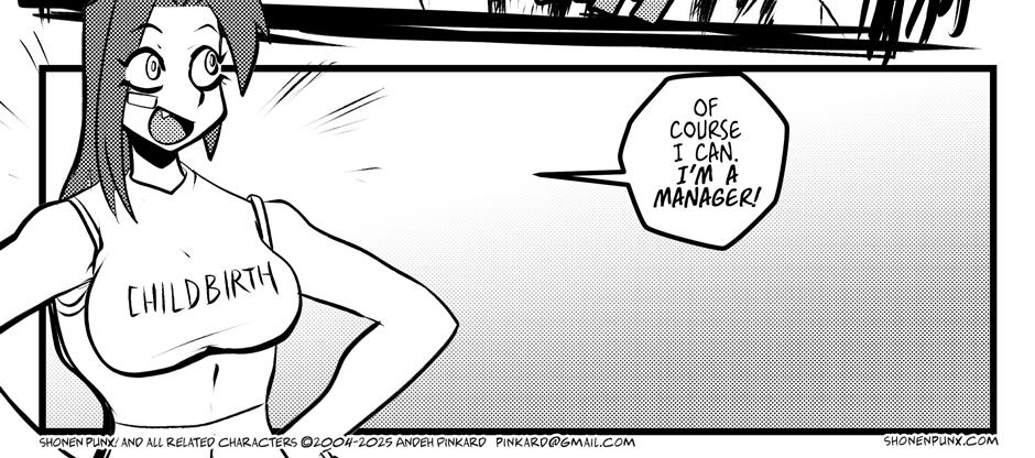 Shonen Punx! - Episode 10, Page 1: 010 staff only!