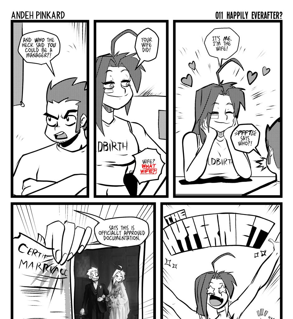 Shonen Punx! - Episode 11, Page 1: 011 Happily Ever After?