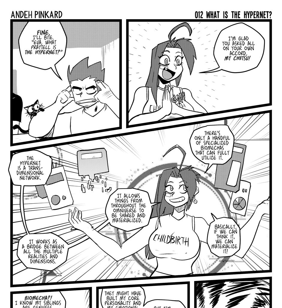 Shonen Punx! - Episode 12, Page 1: 012 What is The Hypernet?