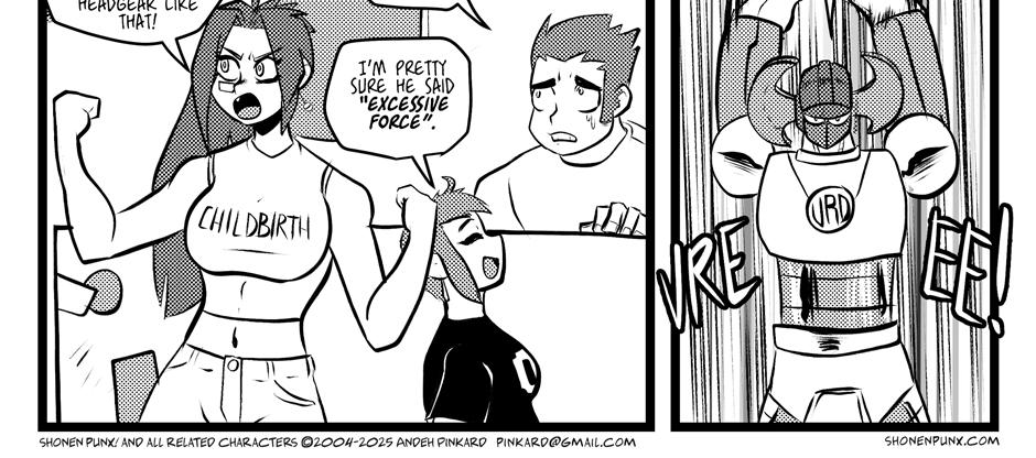 Shonen Punx! - Episode 17, Page 1: 017 Repo Man