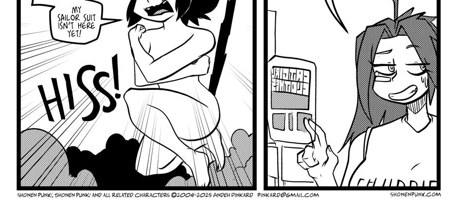 Shonen Punx! - Episode 24, Page 1: 024 Neko-chan Lives!!