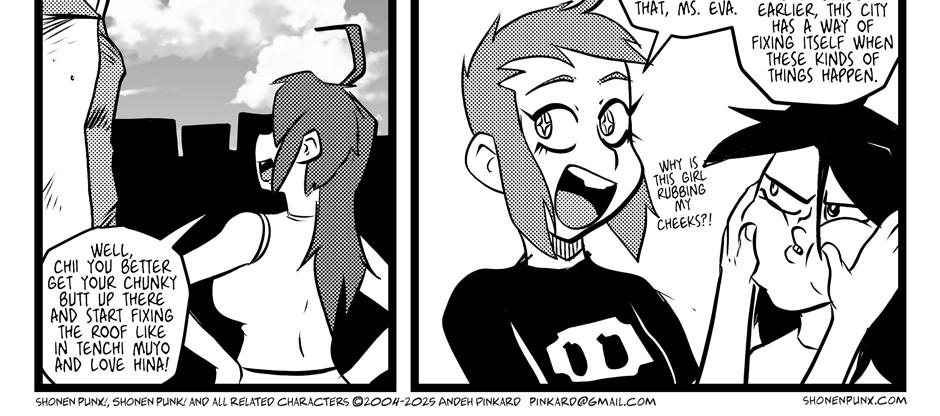 Shonen Punx! - Episode 25, Page 1: 025 No need for Daddy's Girls