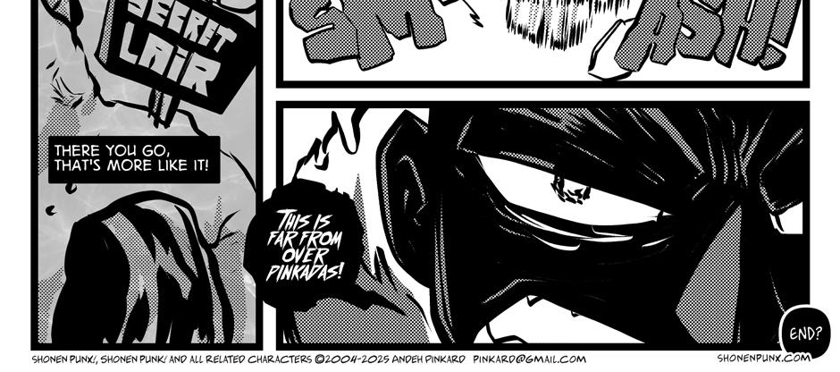 Shonen Punx! - Episode 27, Page 1: 027 Far From over