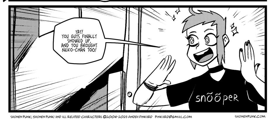 Shonen Punx! - Episode 34, Page 1: 034 Time to clock-in