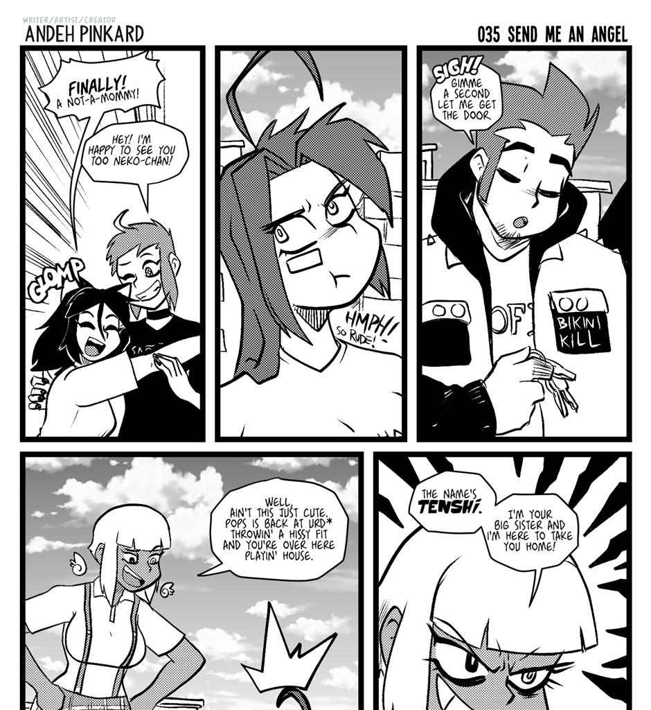 Shonen Punx! - Episode 35, Page 1: 035 Send Me An Angel