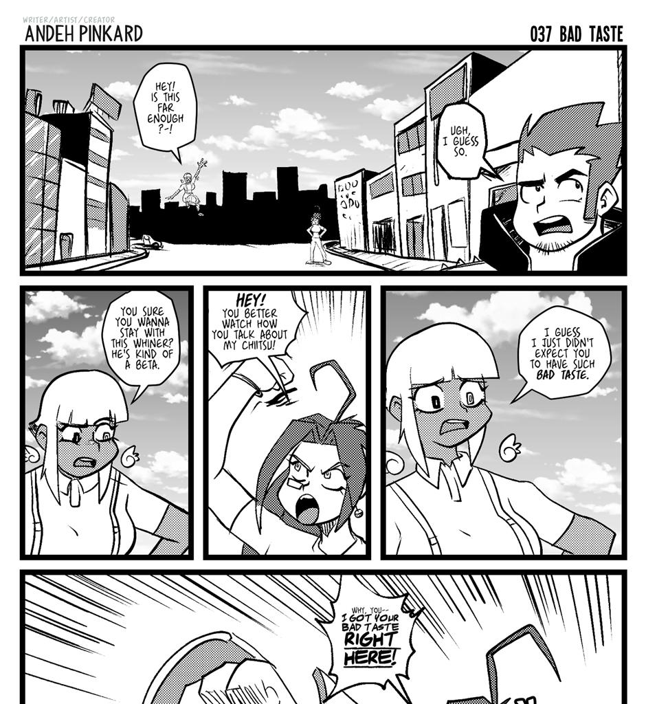 Shonen Punx! - Episode 37, Page 1: 037 Bad Taste