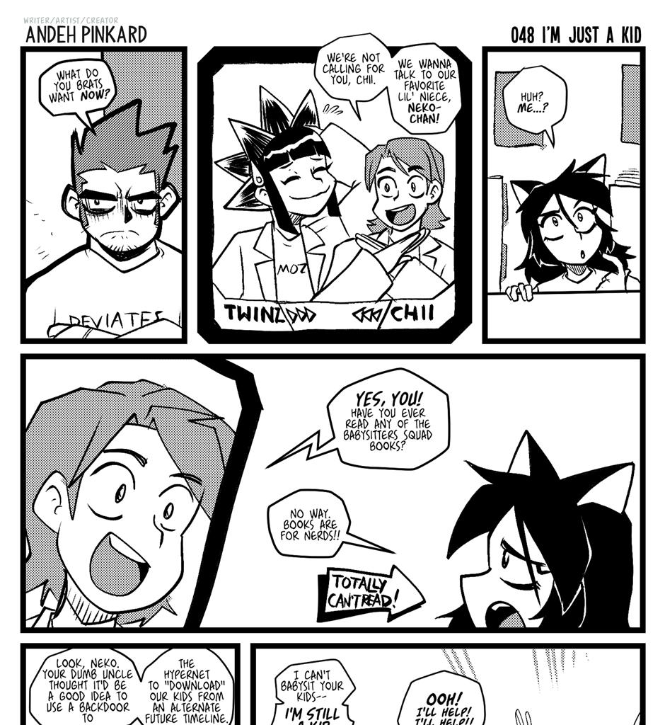Shonen Punx! - Episode 48, Page 1: 048 I'm Just A Kid