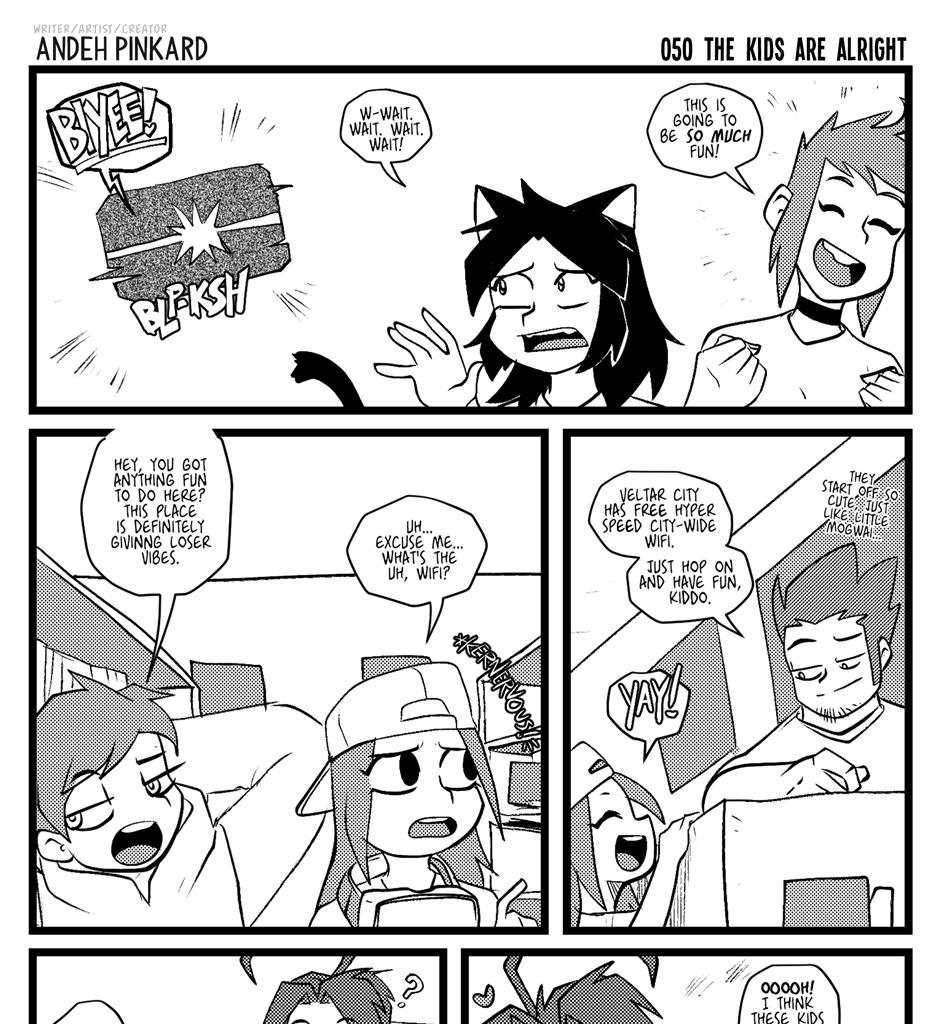 Shonen Punx! - Episode 50, Page 1: 050 The Kids Are Alright