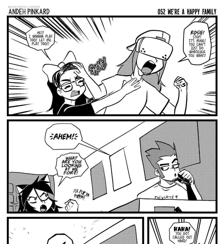 Shonen Punx! - Episode 52, Page 1: 052 We’re a Happy Family