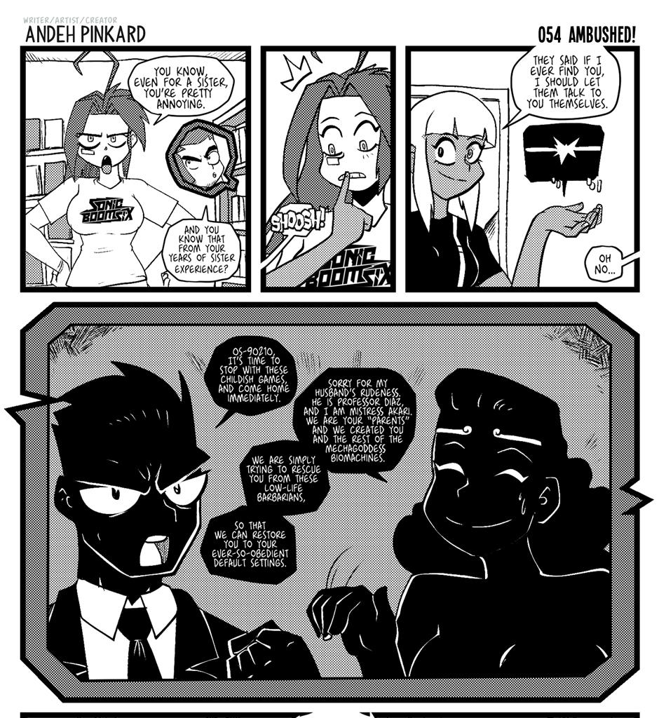 Shonen Punx! - Episode 54, Page 1: 054-Ambushed!