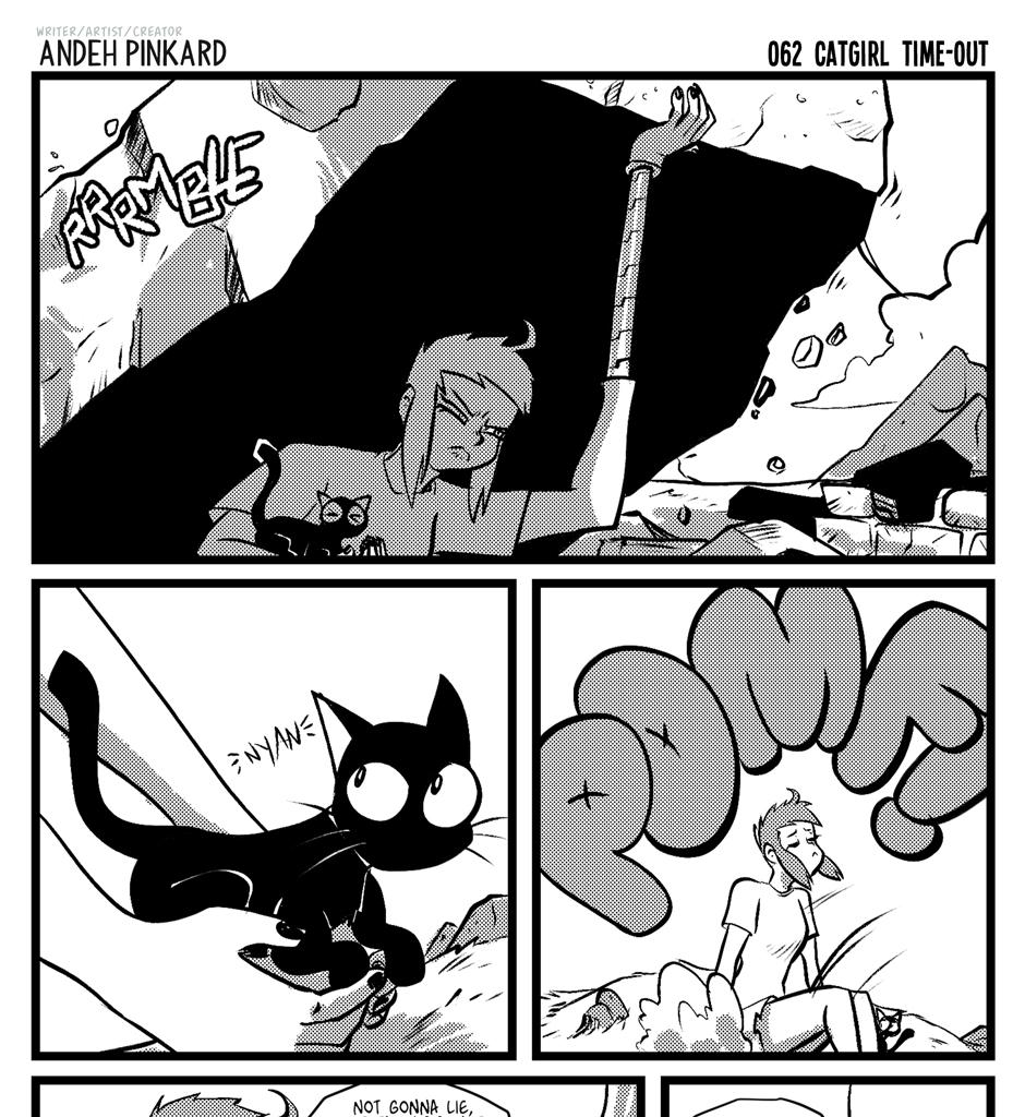 Shonen Punx! - Episode 62, Page 1: 062 Catgirl Time-out