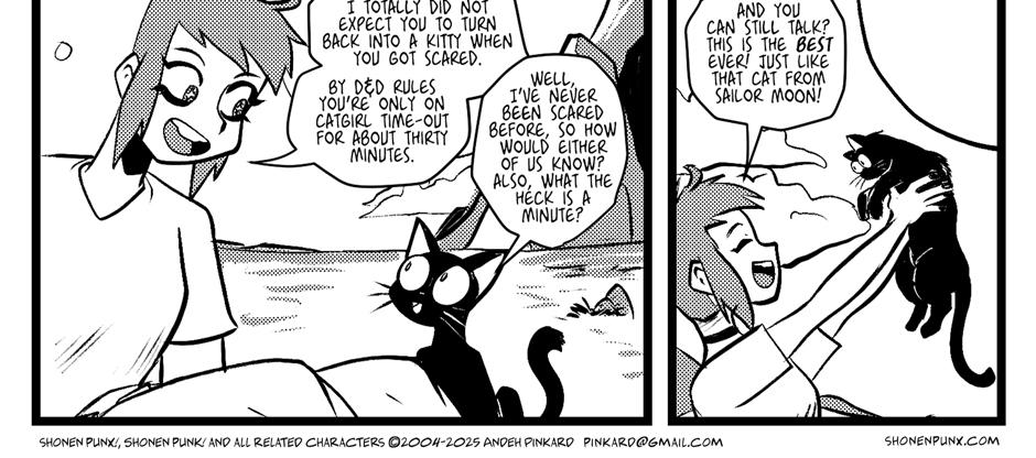Shonen Punx! - Episode 62, Page 1: 062 Catgirl Time-out