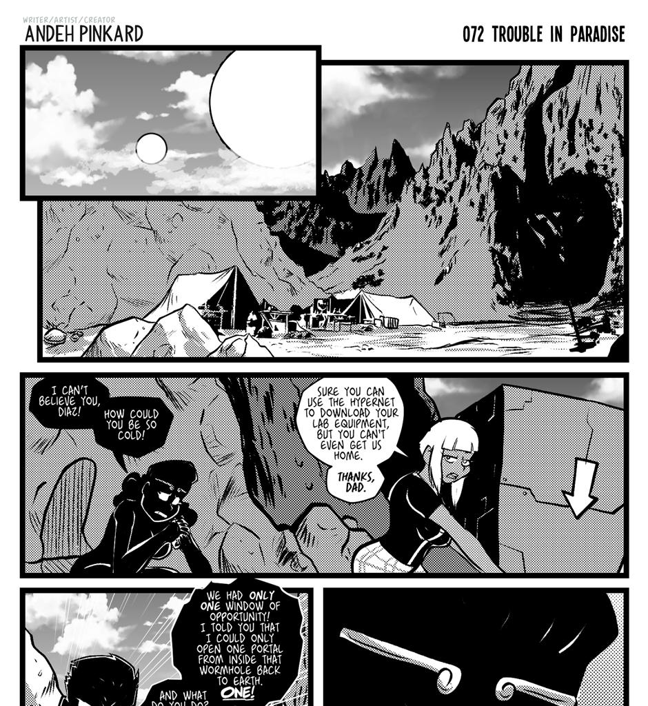 Shonen Punx! - Episode 72, Page 1: 072 Trouble in Paradise