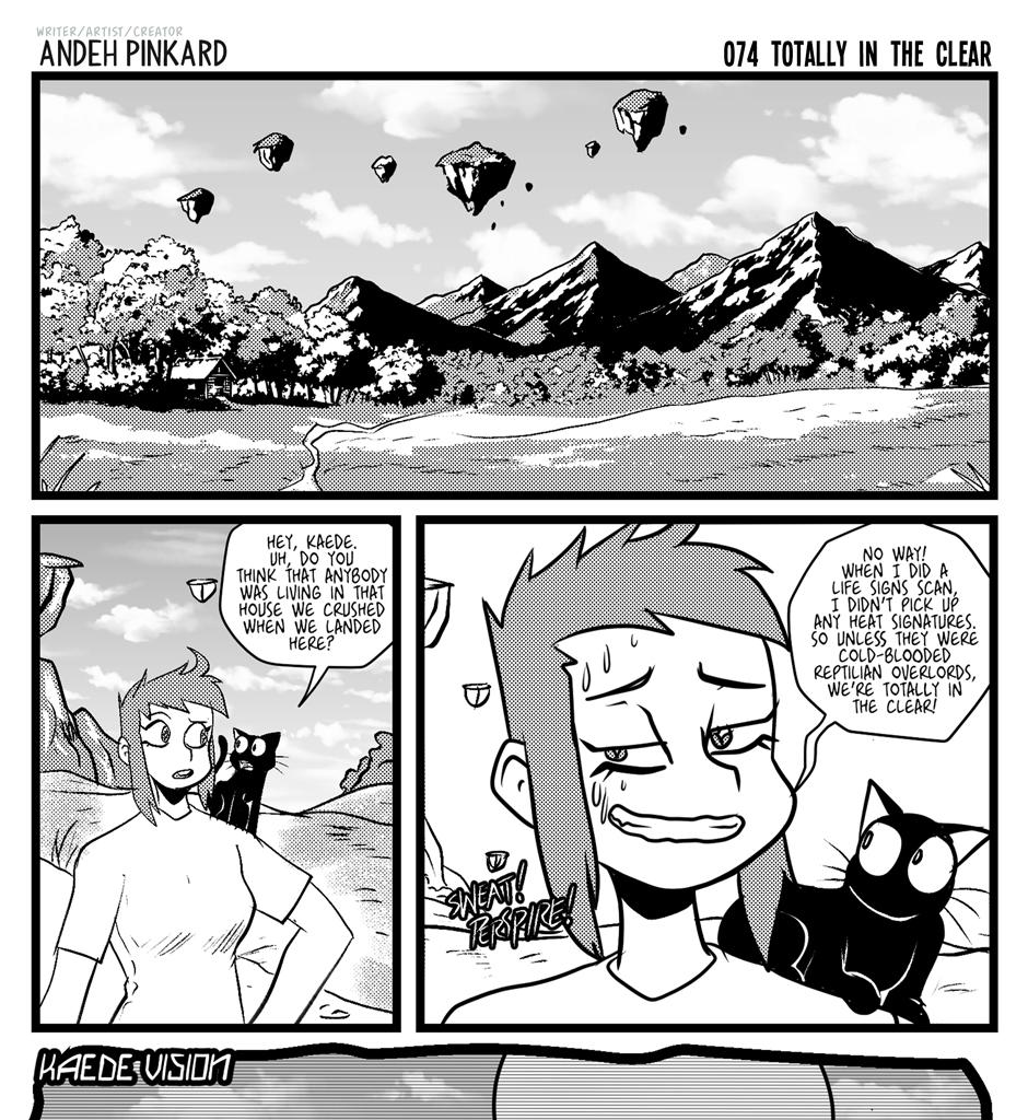 Shonen Punx! - Episode 74, Page 1: 074 Totally in the Clear