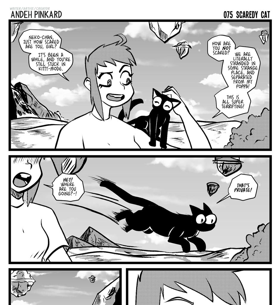 Shonen Punx! - Episode 75, Page 1: 075 Scaredy Cat