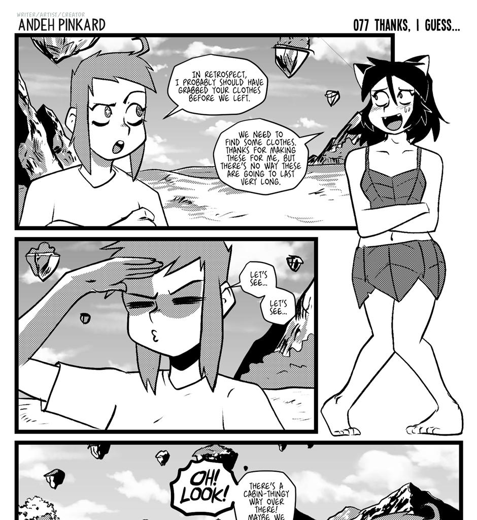 Shonen Punx! - Episode 77, Page 1: 077 Thanks, I Guess...