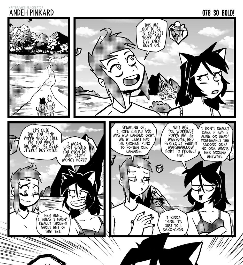 Shonen Punx! - Episode 78, Page 1: 078 So Bold!