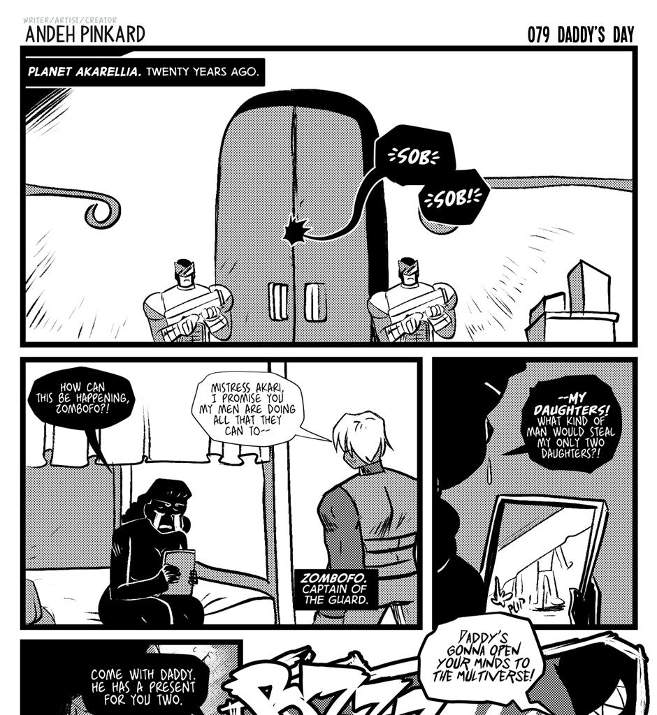 Shonen Punx! - Episode 79, Page 1: 079 Daddy's Day