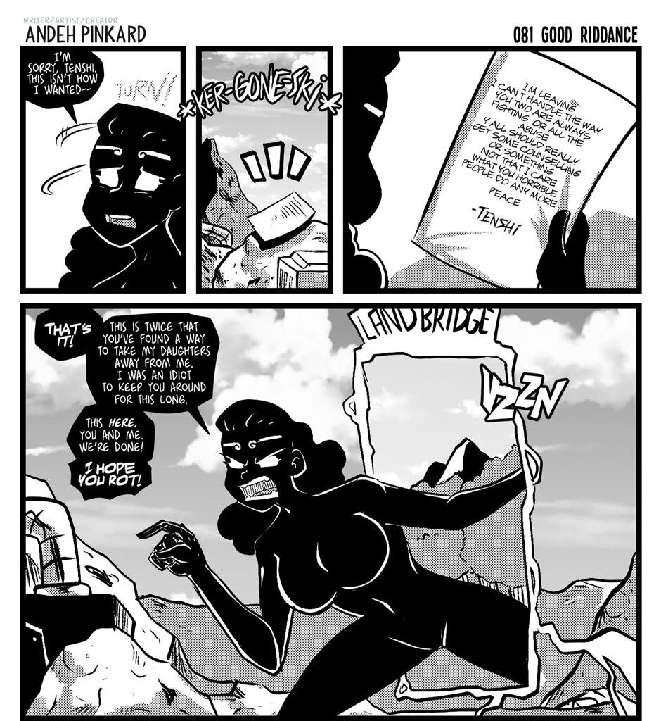 Shonen Punx! - Episode 81, Page 1: 081 Good Riddance